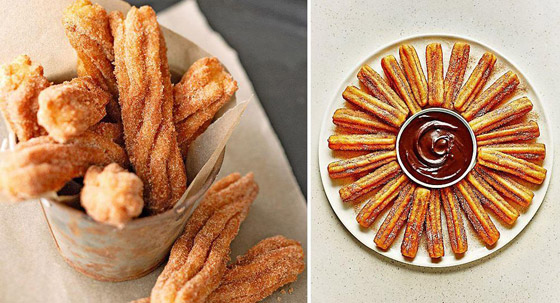 اليكم طريقة تحضير حلوى التشورو الإسبانية الشهيه صورة رقم 5