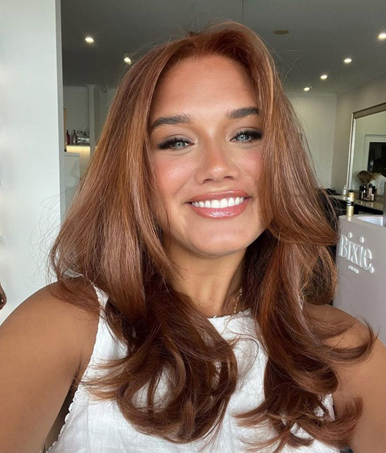 أجمل اتجاهات ألوان الشعر لفصل الخريف صورة رقم 2