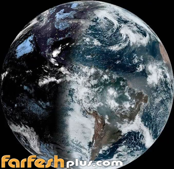 فيديو وصور: أقمار صناعية ترصد كسوف فيديو وصور: أقمار صناعية ترصد كسوف