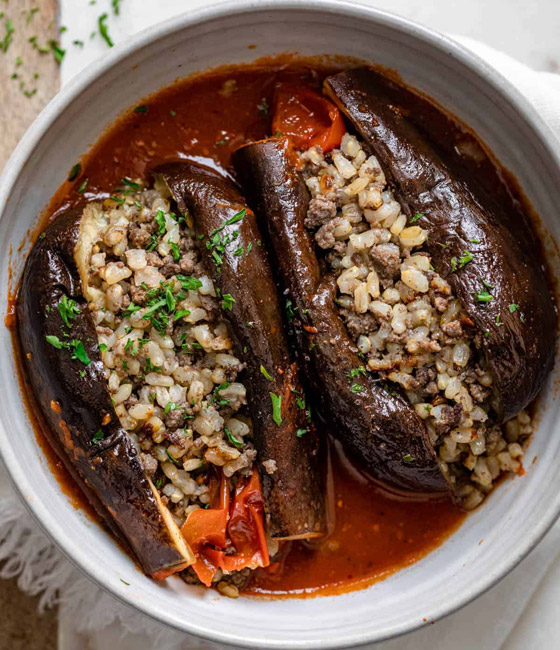 إليكم طريقة تحضير محشي باذنجان للرجيم صورة رقم 4 إليكم طريقة تحضير محشي باذنجان للرجيم صورة رقم 4