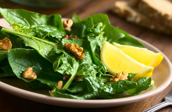 إليكم وصفة سلطة السبانخ بالليمون الصحية للوقاية من سرطان الثدي صورة رقم 1 إليكم وصفة سلطة السبانخ بالليمون الصحية للوقاية من سرطان الثدي صورة رقم 1