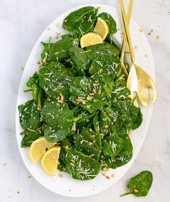 إليكم وصفة سلطة السبانخ بالليمون الصحية للوقاية من سرطان الثدي صورة رقم 8 إليكم وصفة سلطة السبانخ بالليمون الصحية للوقاية من سرطان الثدي صورة رقم 8