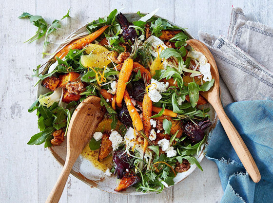 إليكم طريقة تحضير سلطة الخريف الشهية والمغذية (فيديو) صورة رقم 1 إليكم طريقة تحضير سلطة الخريف الشهية والمغذية (فيديو) صورة رقم 1