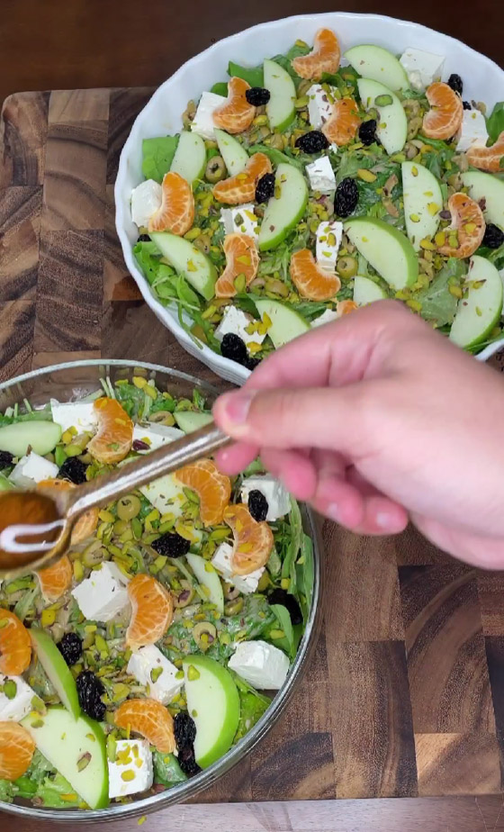 إليكم طريقة تحضير سلطة الخريف الشهية والمغذية (فيديو) صورة رقم 5 إليكم طريقة تحضير سلطة الخريف الشهية والمغذية (فيديو) صورة رقم 5