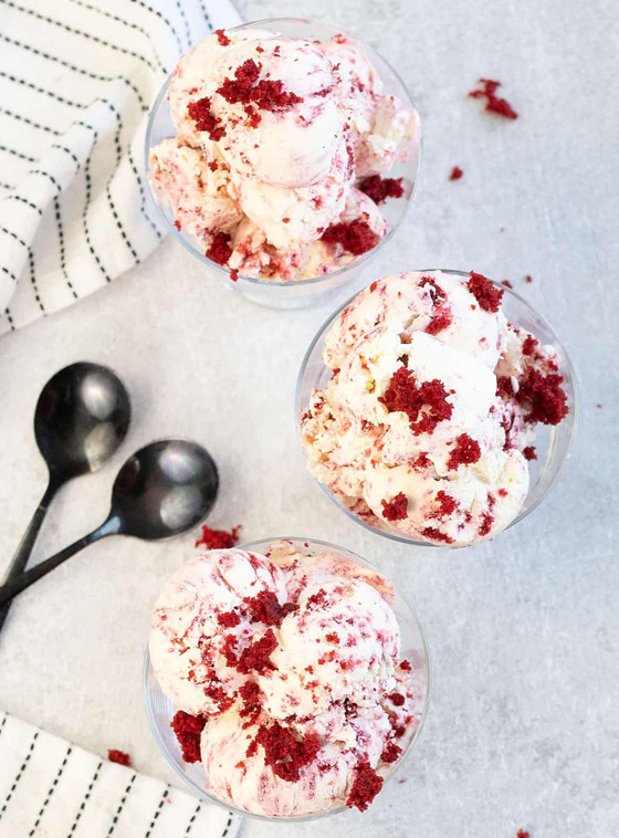 إليكم طريقة تحضير آيس كريم رد فلفت اللذيذ صورة رقم 3