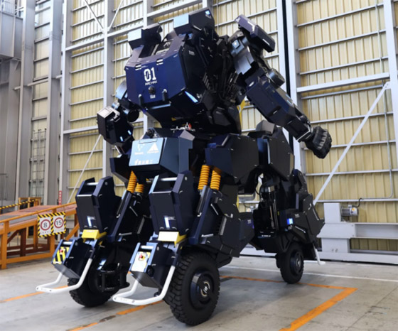 الخيال أصبح حقيقة.. الكشف عن أول روبوت يتحول إلى سيارة (صور) صورة رقم 5 الخيال أصبح حقيقة.. الكشف عن أول روبوت يتحول إلى سيارة (صور) صورة رقم 5