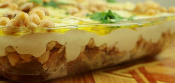 اليكم طريقة تحضير فتة بالزيت على الطريقة الشامية صورة رقم 7