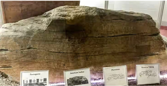 صخرة دايتون.. شفرة تاريخية مستعصية على الحل صورة رقم 1