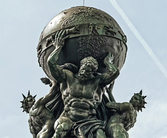 أطلس.. وأسطورة العملاق الذي حمل العالم على كتفيه صورة رقم 2