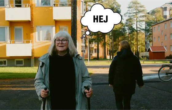 مدينة سويدية تطلق حملة.. لحض سكانها على تبادل التحية! فيديو صورة رقم 1 مدينة سويدية تطلق حملة.. لحض سكانها على تبادل التحية! فيديو صورة رقم 1