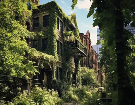 الذكاء الاصطناعي يتخيل مستقبل المدن الأمريكية بدون البشر (صور) صورة رقم 4 الذكاء الاصطناعي يتخيل مستقبل المدن الأمريكية بدون البشر (صور) صورة رقم 4