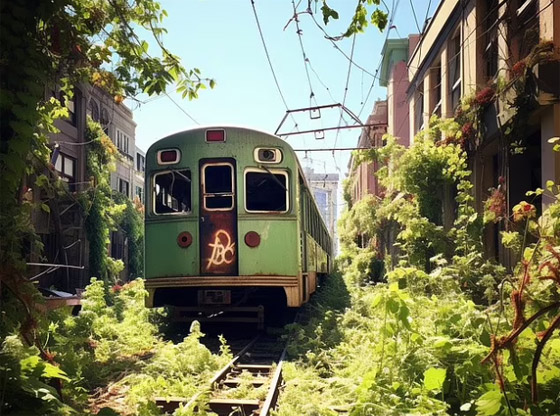 الذكاء الاصطناعي يتخيل مستقبل المدن الأمريكية بدون البشر (صور) صورة رقم 5 الذكاء الاصطناعي يتخيل مستقبل المدن الأمريكية بدون البشر (صور) صورة رقم 5