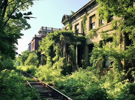 الذكاء الاصطناعي يتخيل مستقبل المدن الأمريكية بدون البشر (صور) صورة رقم 8 الذكاء الاصطناعي يتخيل مستقبل المدن الأمريكية بدون البشر (صور) صورة رقم 8