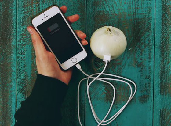 بأوقات الكوارث والحروب.. كيف يمكن شحن الهاتف دون كهرباء؟ 5 طرق منها البصل! صورة رقم 3