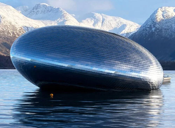 فقاعة كبيرة تطفو على الماء وسط اللامكان في النرويج.. ما سرها؟ صورة رقم 8