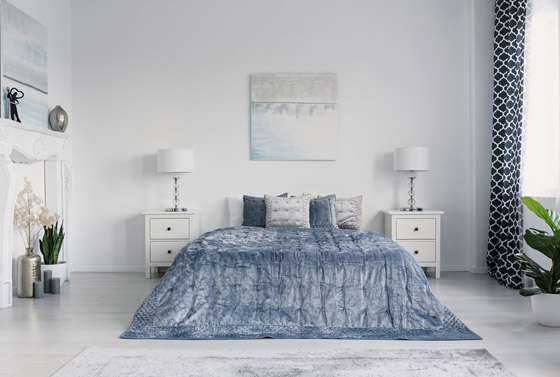 المخمل.. دفء ورفاهية في غرفة النوم صورة رقم 4