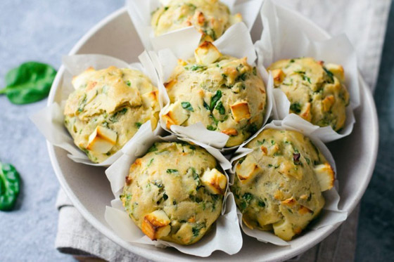 إليكم طريقة تحضير مافن السبانخ والجبن.. بطعم لذيذ ومميز صورة رقم 1