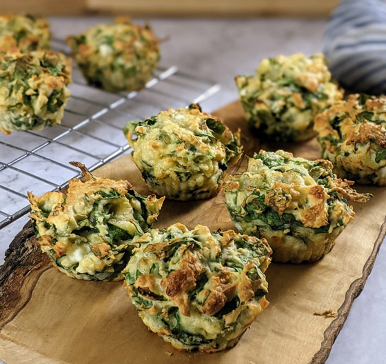 إليكم طريقة تحضير مافن السبانخ والجبن.. بطعم لذيذ ومميز صورة رقم 3