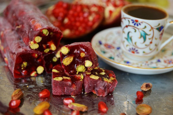 إليكم طريقة تحضير حلقوم تركي بالرمان.. وصفة رائعة ولا ألذ صورة رقم 1