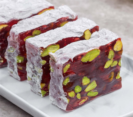 إليكم طريقة تحضير حلقوم تركي بالرمان.. وصفة رائعة ولا ألذ صورة رقم 7