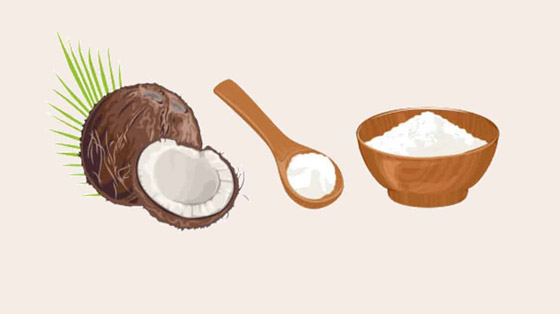 6 فوائد لدقيق جوز الهند على رأسها إنقاص الوزن صورة رقم 6