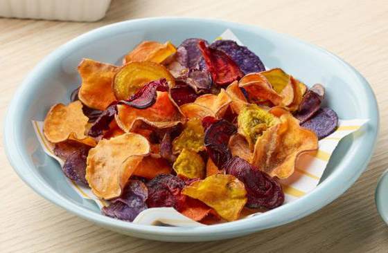 إليكم طريقة تحضير شيبس الخضار الصحي المشوي صورة رقم 8