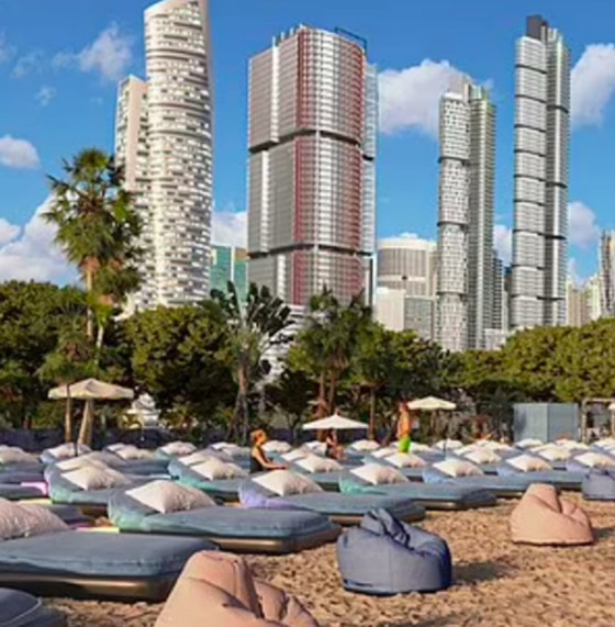 سينما في الهواء الطلق مزودة بـ 150 سريراً في أستراليا صورة رقم 3