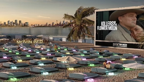 سينما في الهواء الطلق مزودة بـ 150 سريراً في أستراليا صورة رقم 4