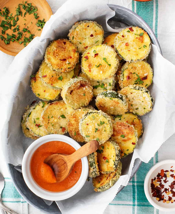 إليكم طريقة تحضير كوسا مقرمشة مشوية للرجيم صورة رقم 7