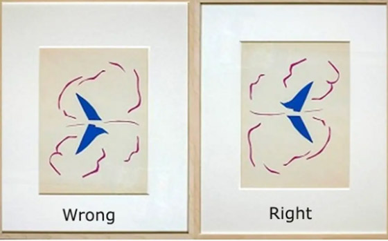 أعمال فنية انشهرت بسبب عرضها رأساً على عقب في المعارض صورة رقم 6