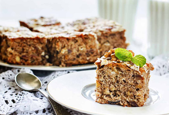 إليكم طريقة تحضير كعكة الشوفان بالتمر الشهية صورة رقم 3