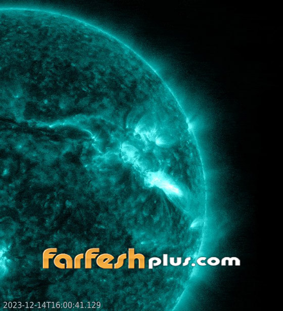 الأقوى منذ سنوات.. فيديو مذهل لانفجار شمسي هائل صورة رقم 2 الأقوى منذ سنوات.. فيديو مذهل لانفجار شمسي هائل صورة رقم 2