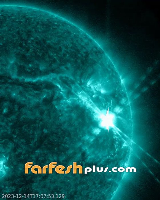 الأقوى منذ سنوات.. فيديو مذهل لانفجار شمسي هائل صورة رقم 5 الأقوى منذ سنوات.. فيديو مذهل لانفجار شمسي هائل صورة رقم 5