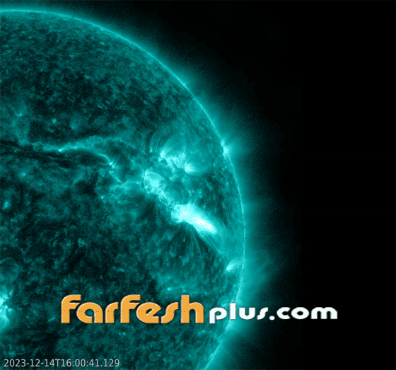 الأقوى منذ سنوات.. فيديو مذهل لانفجار شمسي هائل صورة رقم 1 الأقوى منذ سنوات.. فيديو مذهل لانفجار شمسي هائل صورة رقم 1