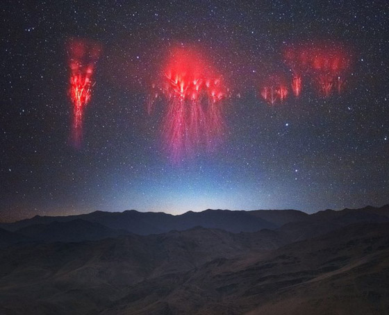 أوروغواي تشهد ظاهرة صواعق أوروغواي تشهد ظاهرة صواعق