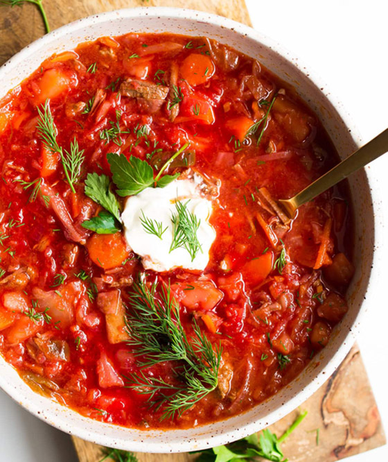 إليكم طريقة تحضير شوربة البورش الروسية المميزة صورة رقم 6