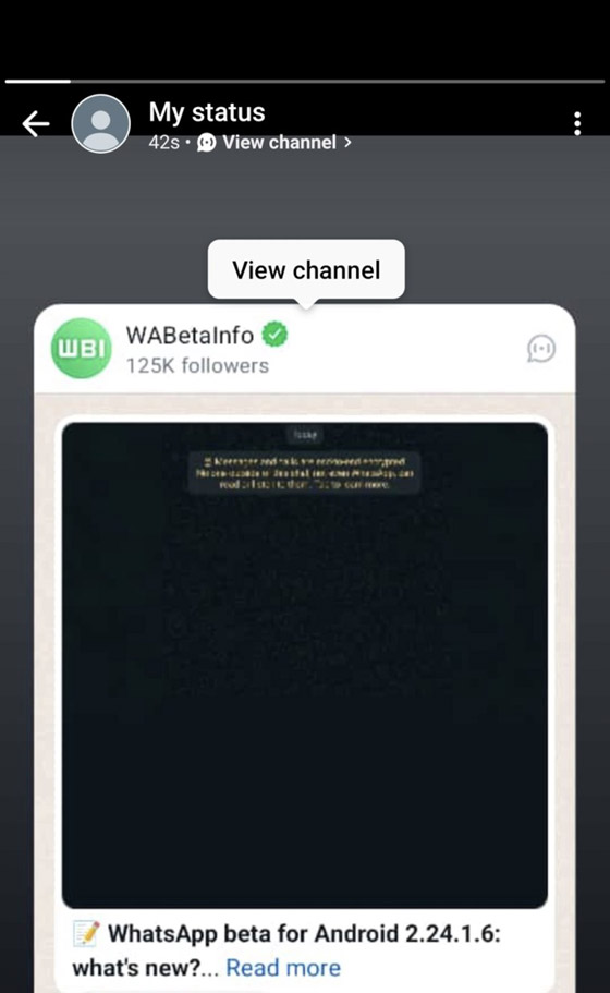 واتس آب يطرح واجهة جديدة مشابهة لإنستغرام صورة رقم 1