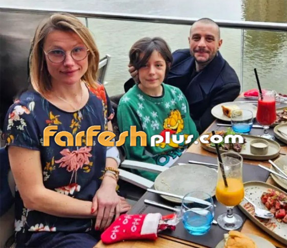 أحمد الفيشاوي مع زوجته وابنه الألماني يحتفلون بشم النسيم في جو عائلي صورة رقم 3