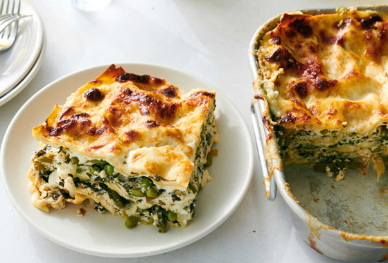 إليكم طريقة تحضير لازانيا السبانخ الشهية للرجيم صورة رقم 3