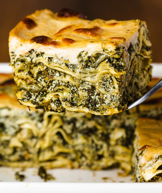 إليكم طريقة تحضير لازانيا السبانخ الشهية للرجيم صورة رقم 4