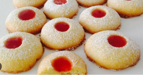 اليكم طريقة تحضير بسكويت الزبدة المحشي بالمربى الشهي صورة رقم 3