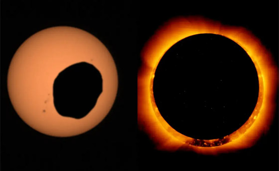 هكذا يبدو كسوف الشمس إذا كنت تقف على كوكب المريخ.. فيديو صورة رقم 4