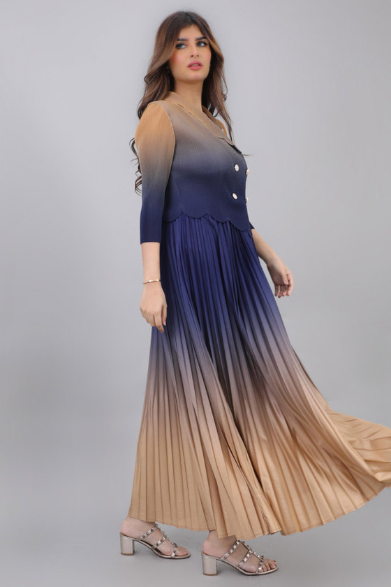 الفستان البليسيه لإطلالة فخمة في الحفلات صورة رقم 3