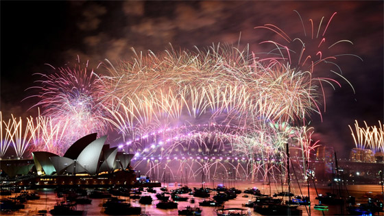 بالصور.. كيف استقبل العالم عام 2024؟ صورة رقم 1