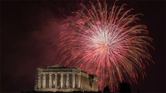 بالصور.. كيف استقبل العالم عام 2024؟ صورة رقم 12