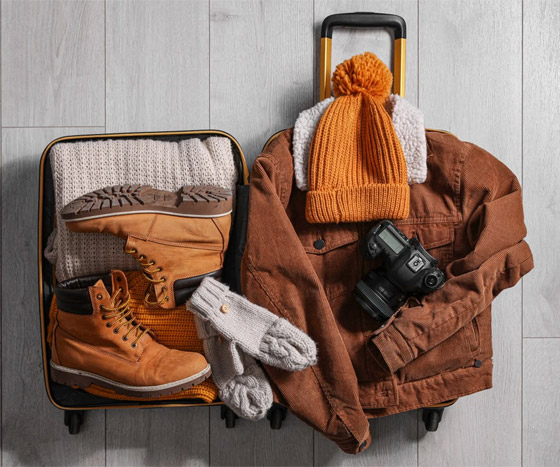نصائح أساسية للمسافرين عند ترتيب حقيبة السفر الشتوية صورة رقم 2