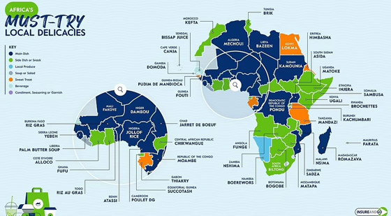 مأكولات يُفضل المسافرون تجربتها حول العالم، بضمنها أطعمة من مصر، السعودية، المغرب، تونس والسودان صورة رقم 1