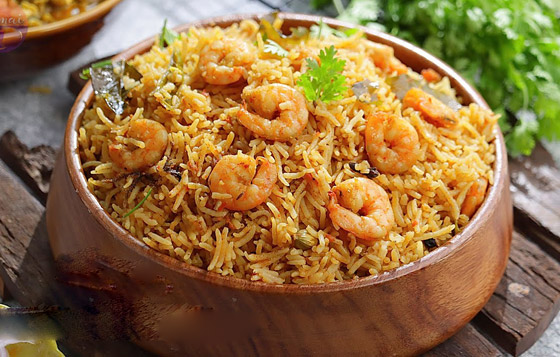 إليكم طريقة تحضير برياني الروبيان الحار الشهي صورة رقم 6