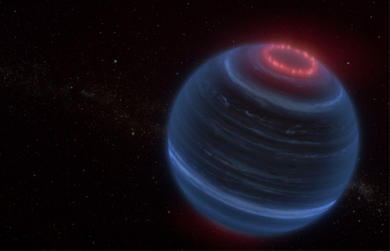 تلسكوب فضائي يكتشف شفق قطبي غير متوقع على نجم فاشل (صور) صورة رقم 1