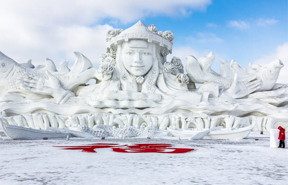 صور: رحلة شتوية ممتعة إلى مدينة هاربين الجليدية في الصين صورة رقم 6